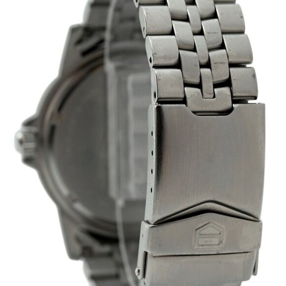 Tag Heuer 40mm Men's Professional 1500 Series GMT Jumbo Black Watch! 159.306! - Picture 6 of 10